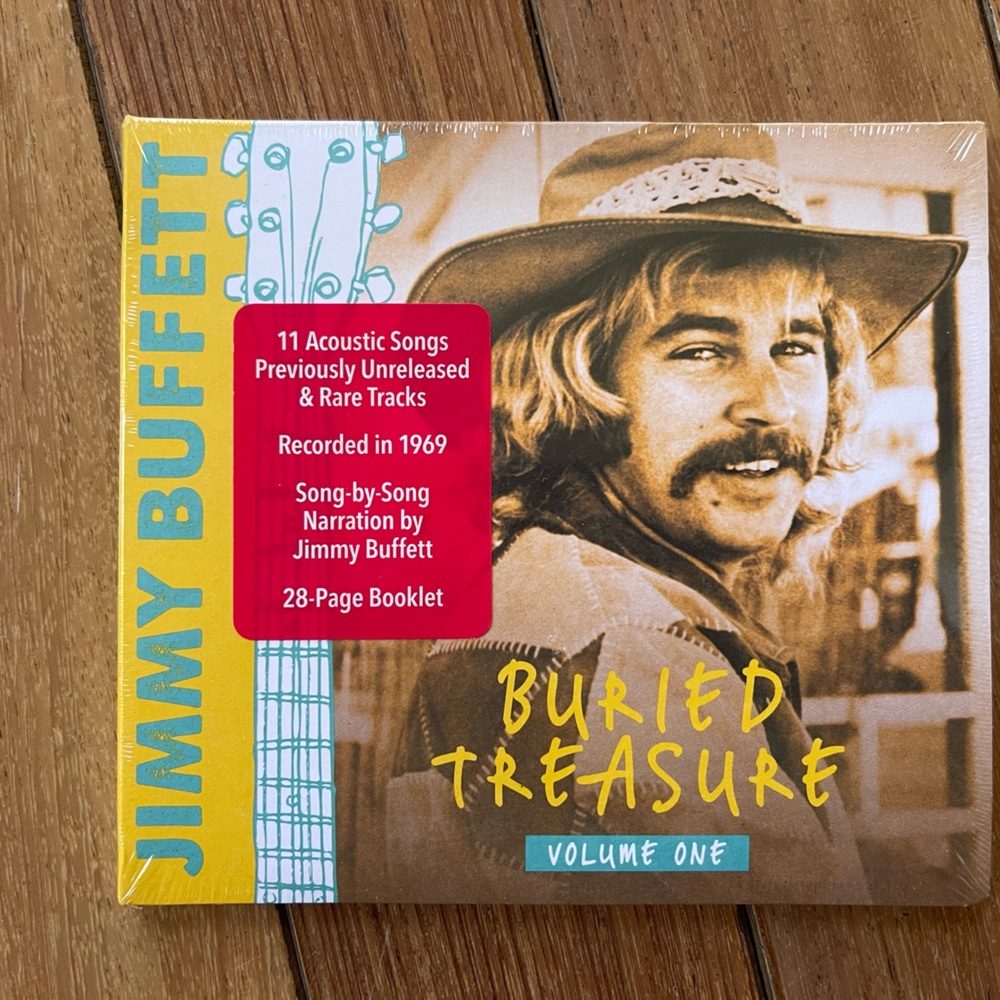 Brand New Jimmy Buffett “Buried Treasure Volume One” CD